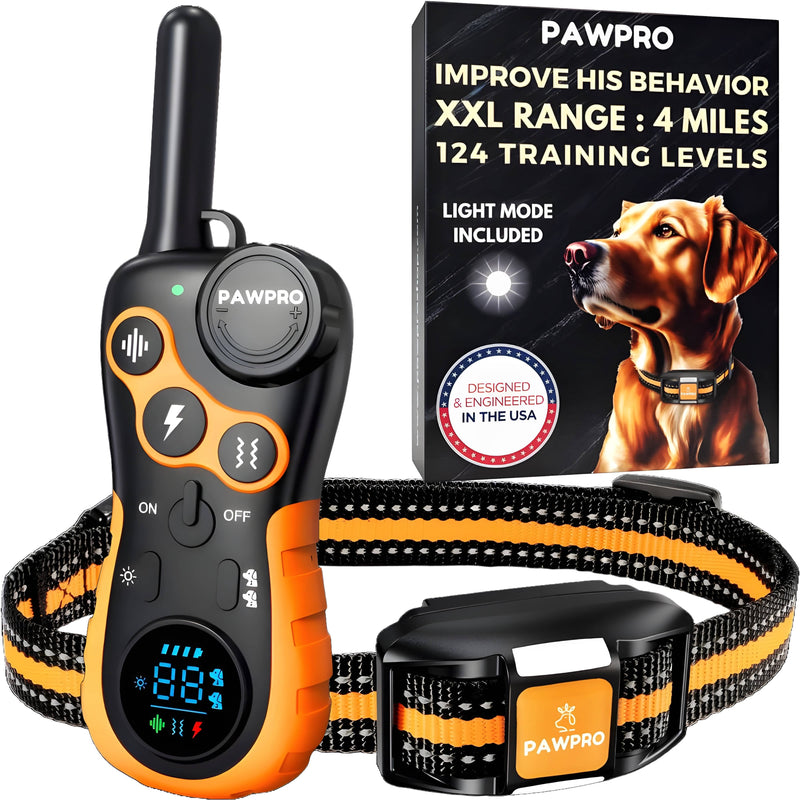 Dog training collar with two remotes best sale